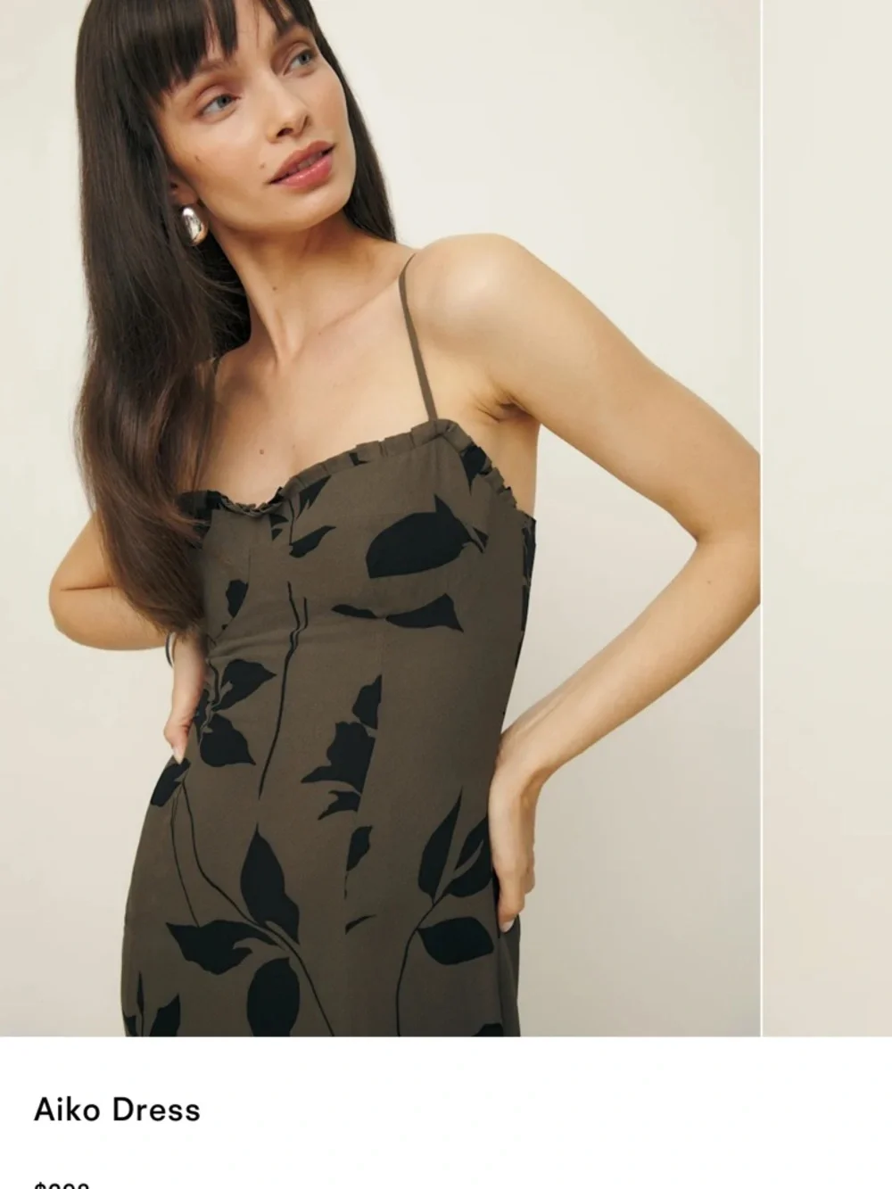 Reformation aiko dress sz 12 - Picture 2 of 9